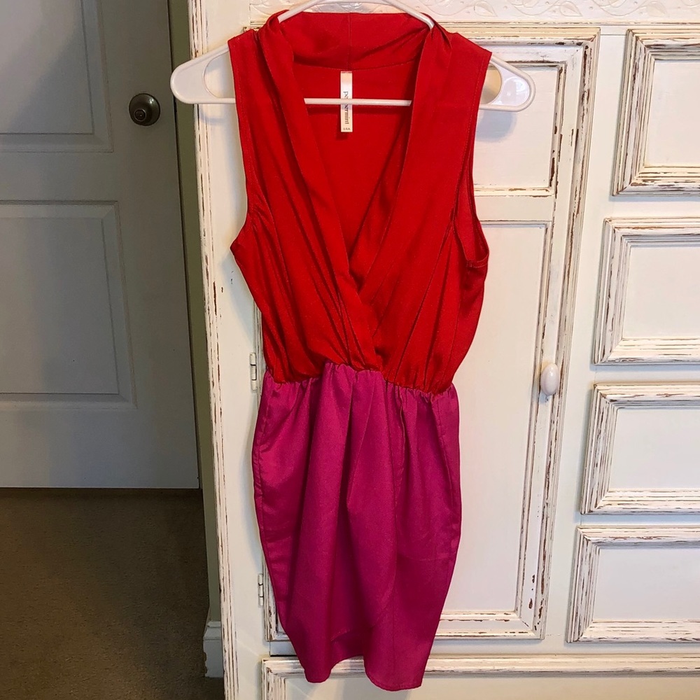 New without tags Red and Pink dress!